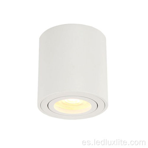 Downlight sin molduras de montaje en superficie redondo LED ajustable
